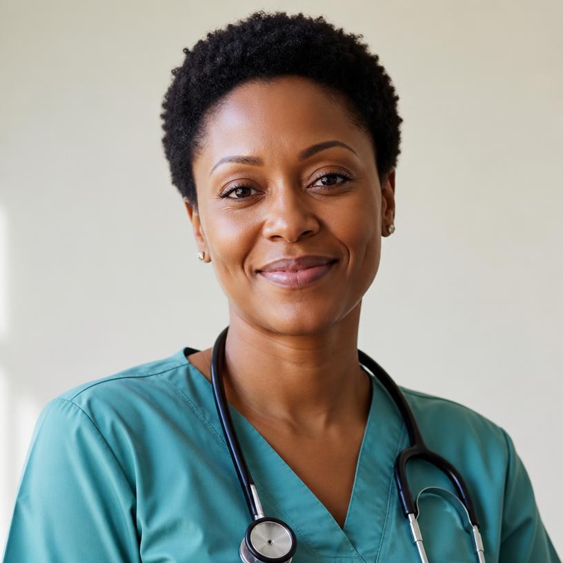 Portrait of Dr. Amara Osei